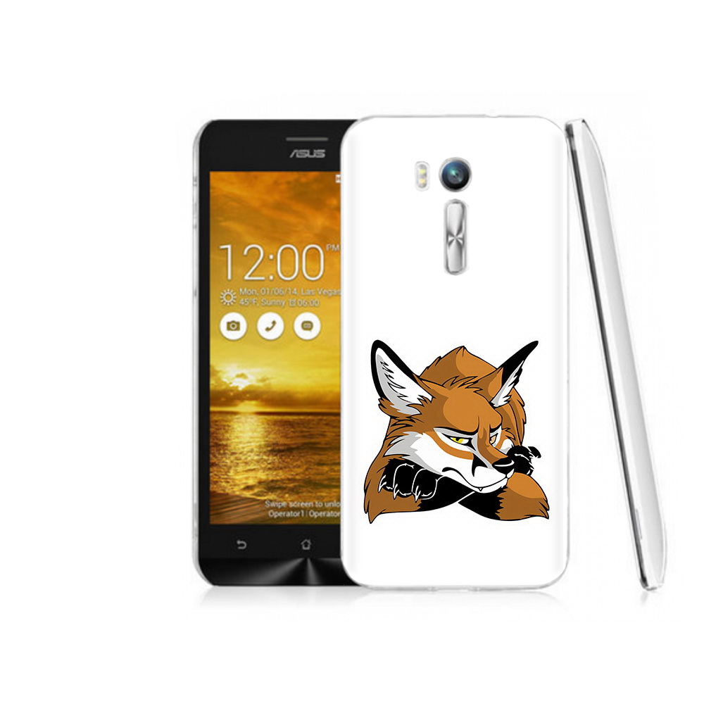 

Чехол MyPads Tocco для Asus ZenFone Go (ZB551KL) фокс, Прозрачный, Tocco