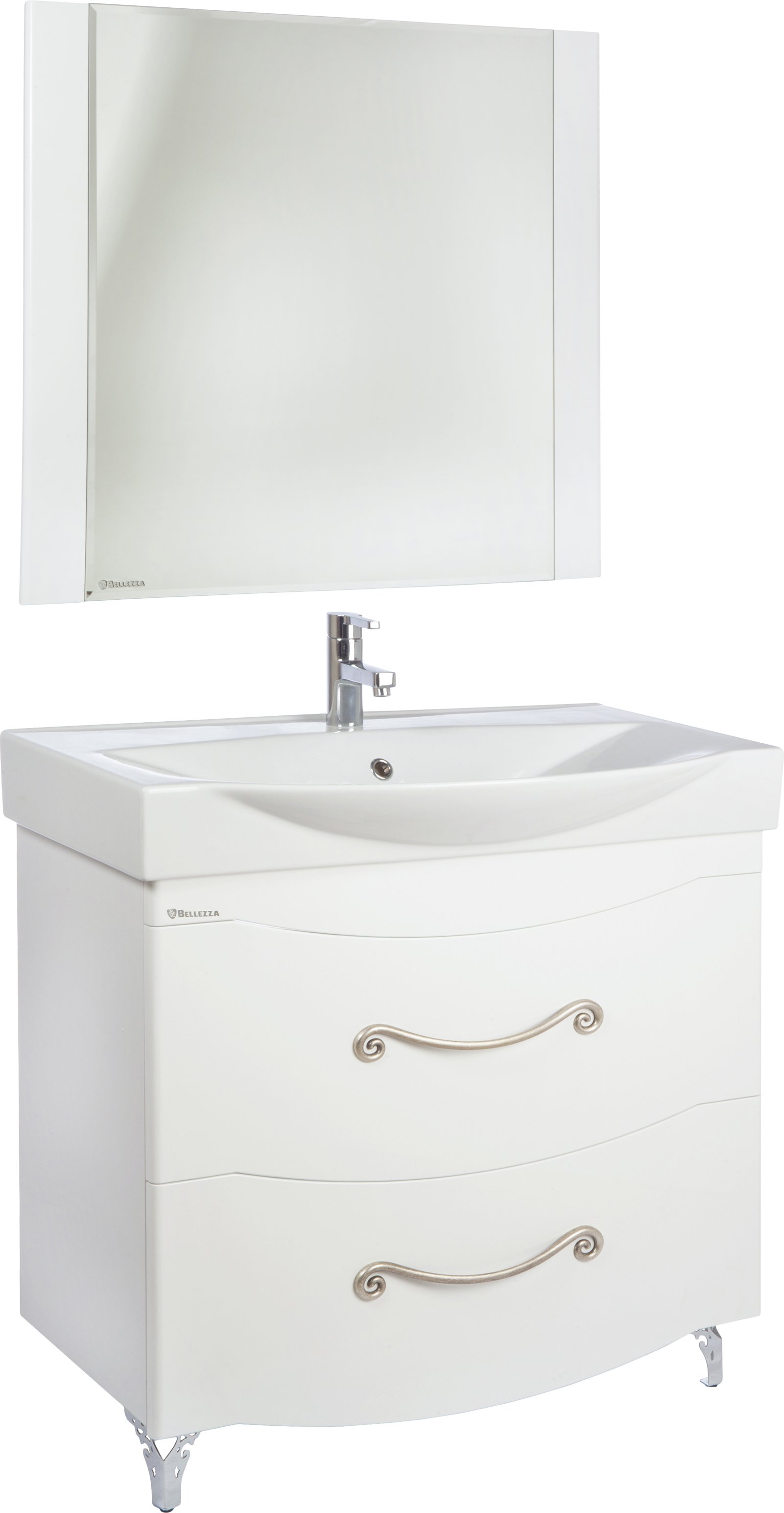 

Bellezza Мебель для ванной Bellezza Сесилия 85 белая