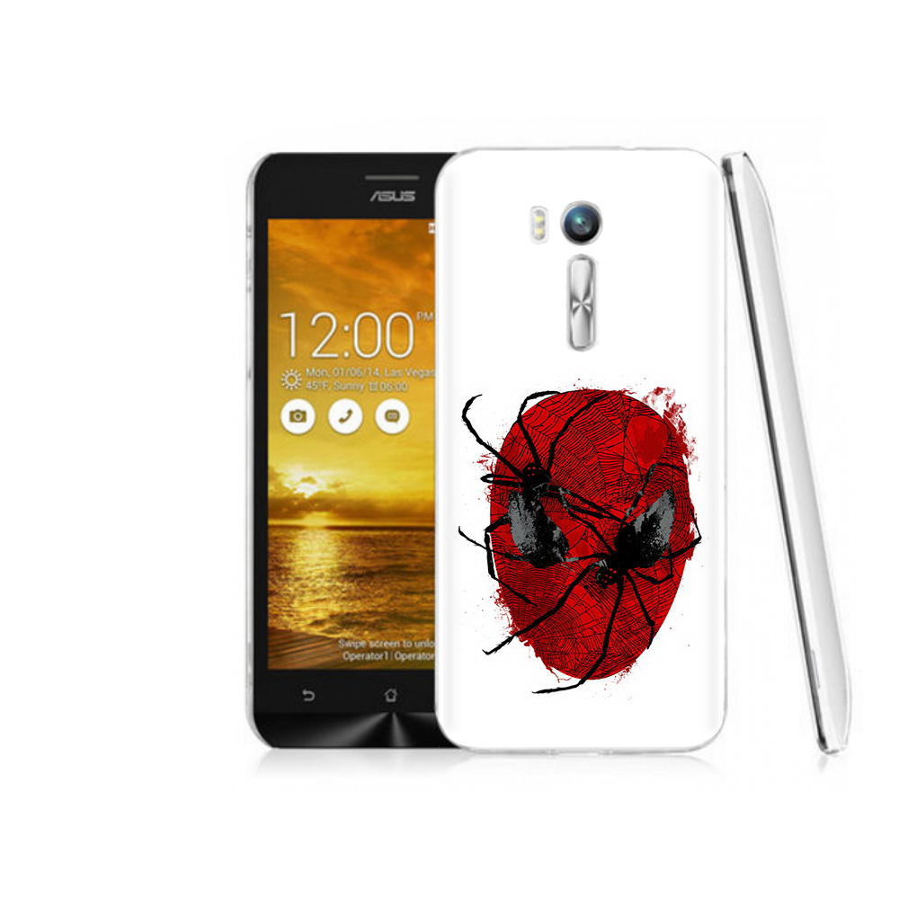 

Чехол MyPads Tocco для Asus ZenFone Go (ZB551KL) человек паук, Прозрачный, Tocco