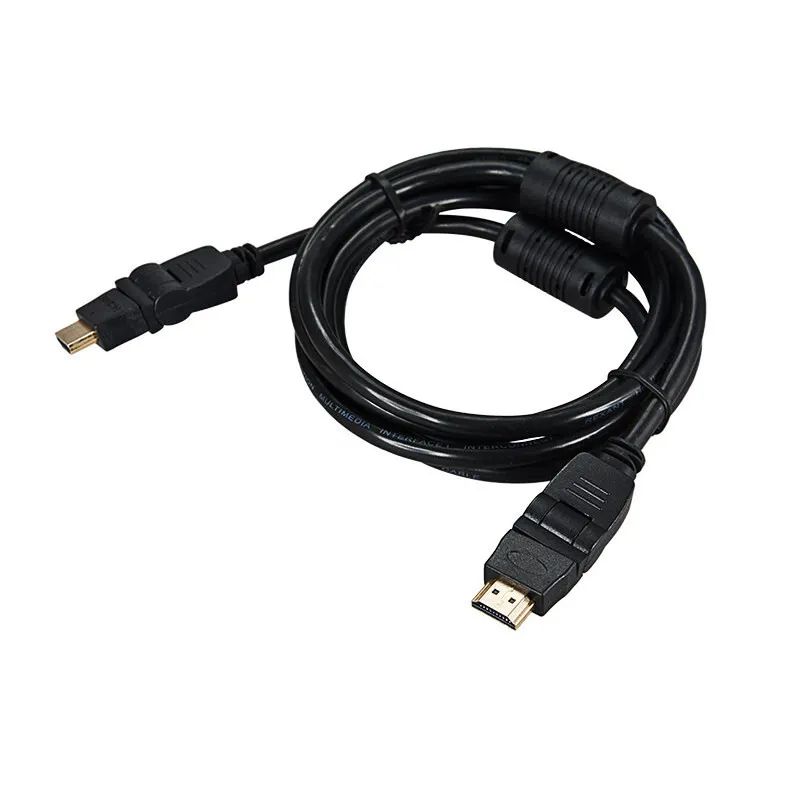 

REXANT HDMI-HDMI, М/М, 2 м, v1,4, угловой разъем, черный