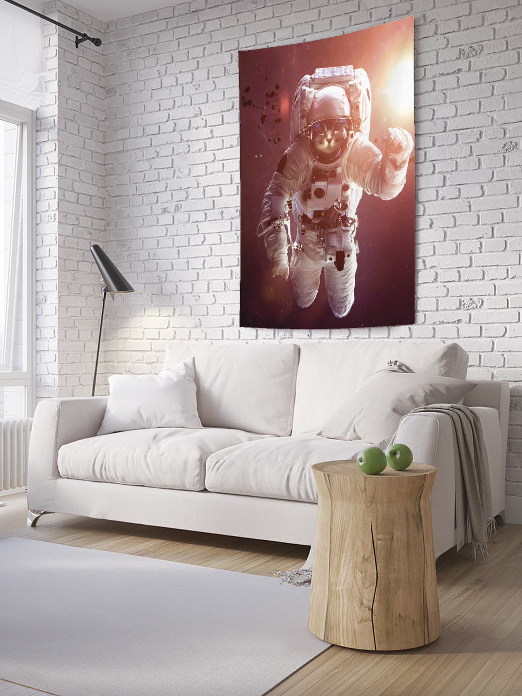 

Вертикальное фотопанно на стену JoyArty Полет в космос 100x150 см, Полет в космос