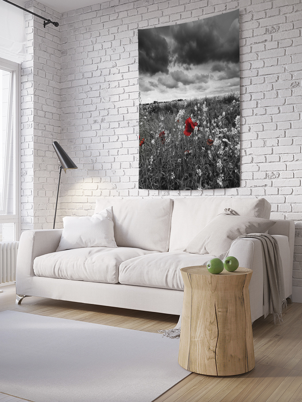 

Вертикальное фотопанно на стену JoyArty Мак-самосейка 100x150 см, Мак-самосейка