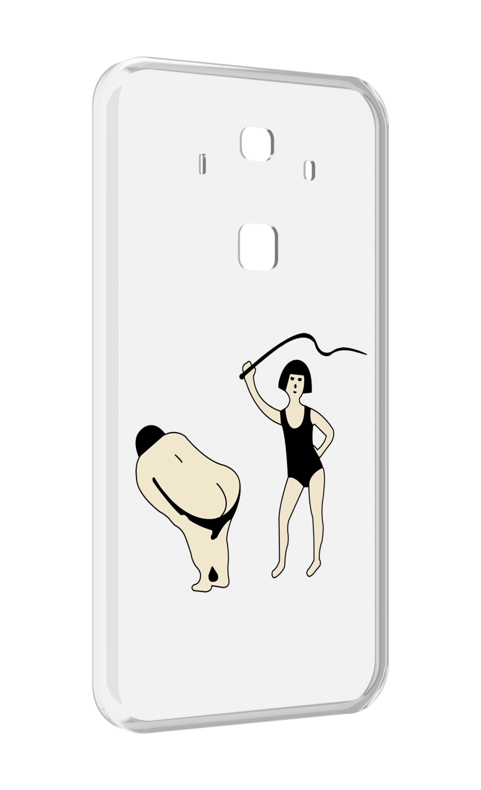 

Чехол MyPads женщина-наказывает для Huawei Mate 10 Pro, Прозрачный, Tocco