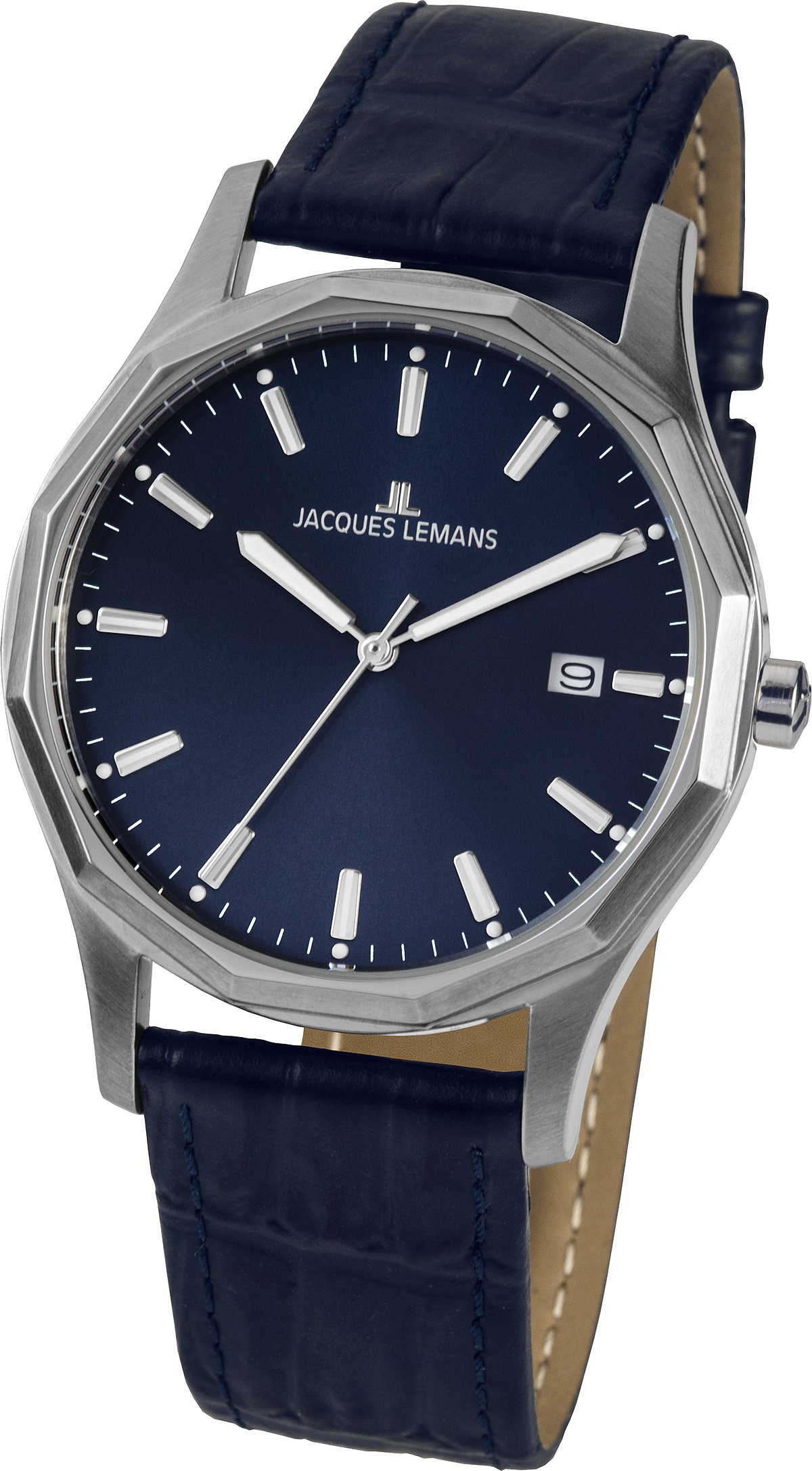 

Наручные часы мужские Jacques Lemans 1-2010C черные, 1-2010C