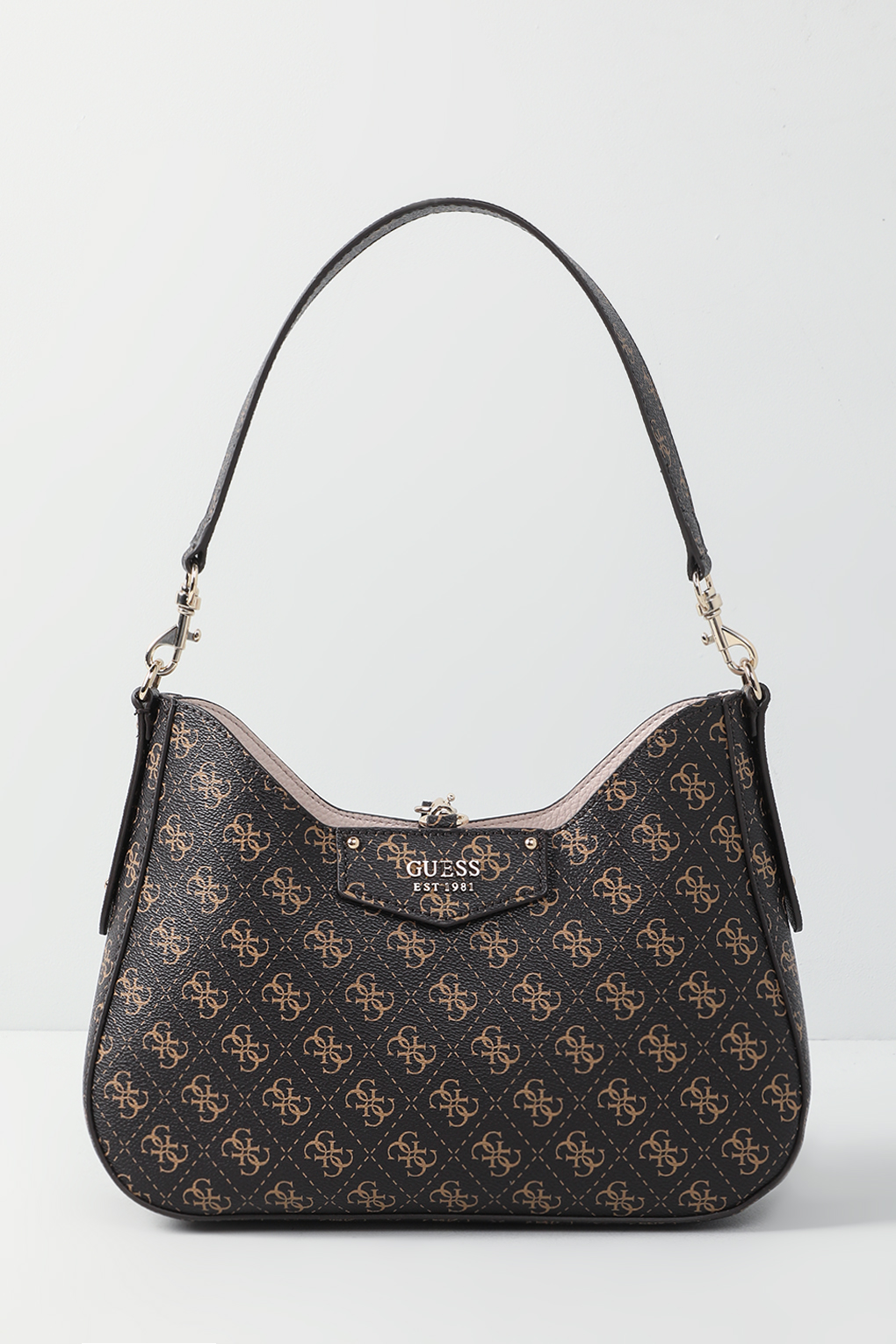 Комплект (сумка+косметичка) женский Guess HWESG8 39002, коричневый