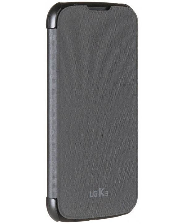 фото Чехол-книжка lg cfv-250 для k3 (черный)