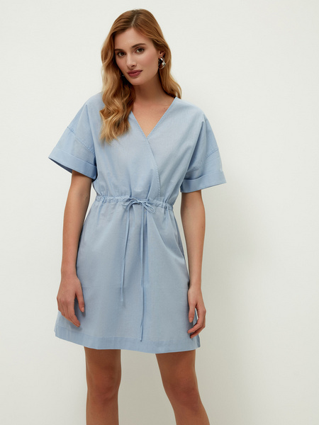 

Платье женское ZARINA 2266010510-41 голубое XS, 2266010510-41