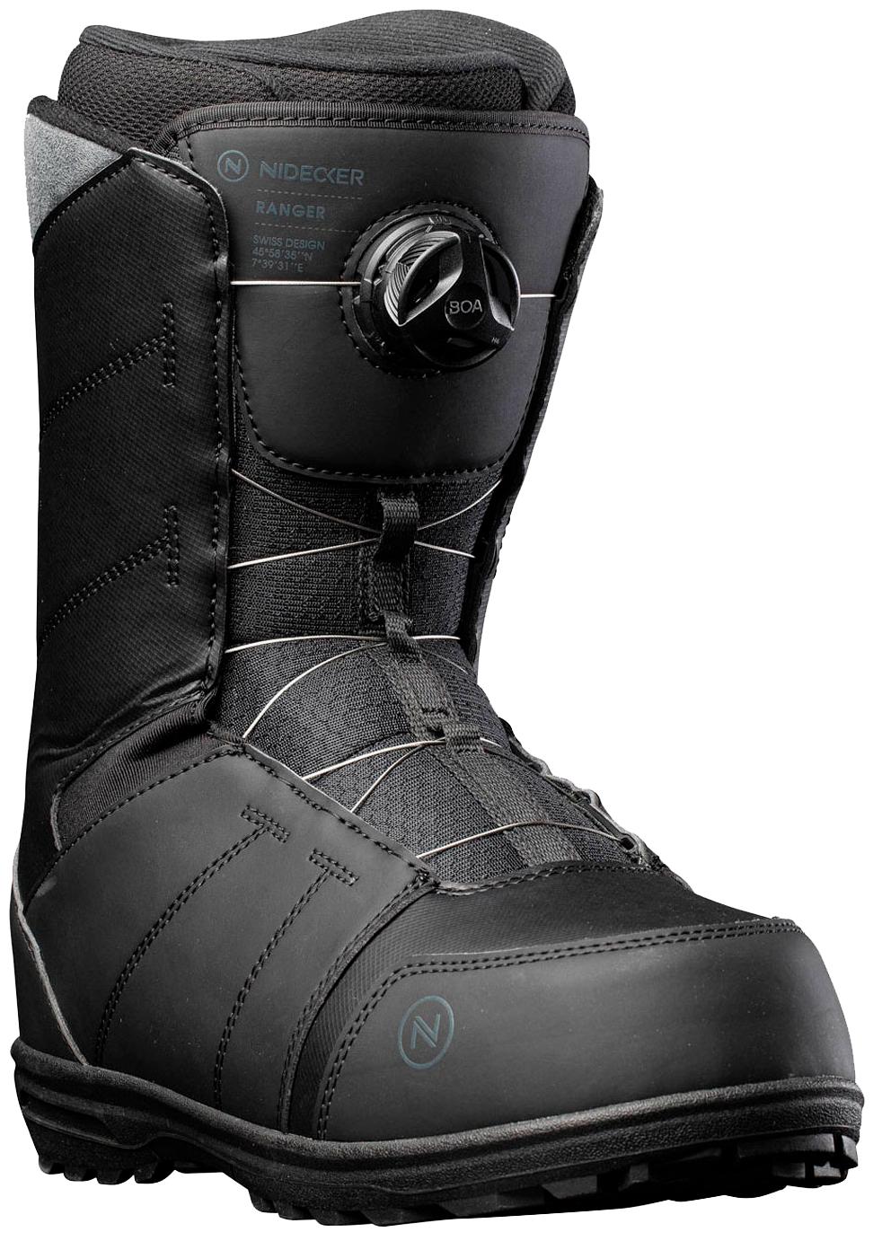 фото Ботинки для сноуборда nidecker ranger black (us:8,5)