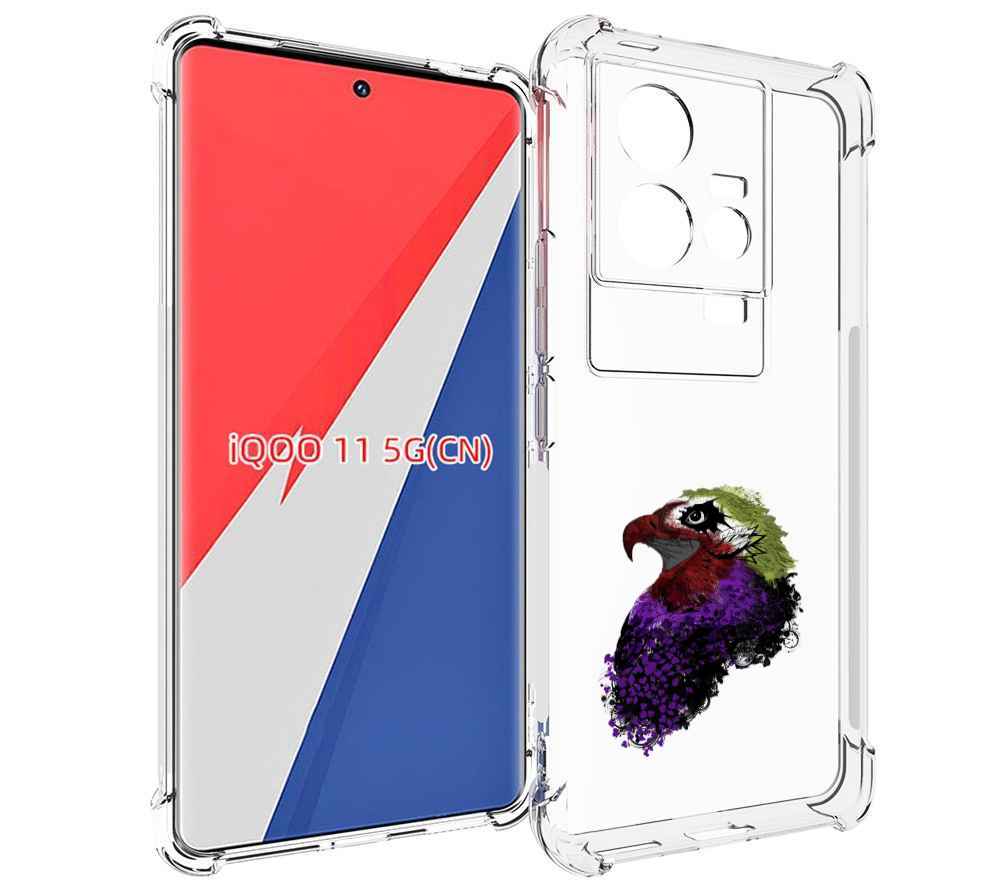 

Чехол MyPads Орел для Vivo iQOO 11, Прозрачный, Tocco