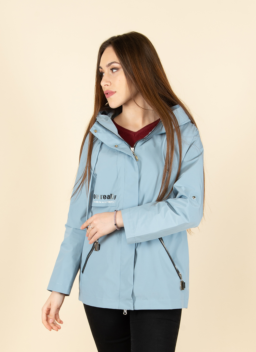 

Ветровка женская Britt 53494 голубая 46 RU, 53494