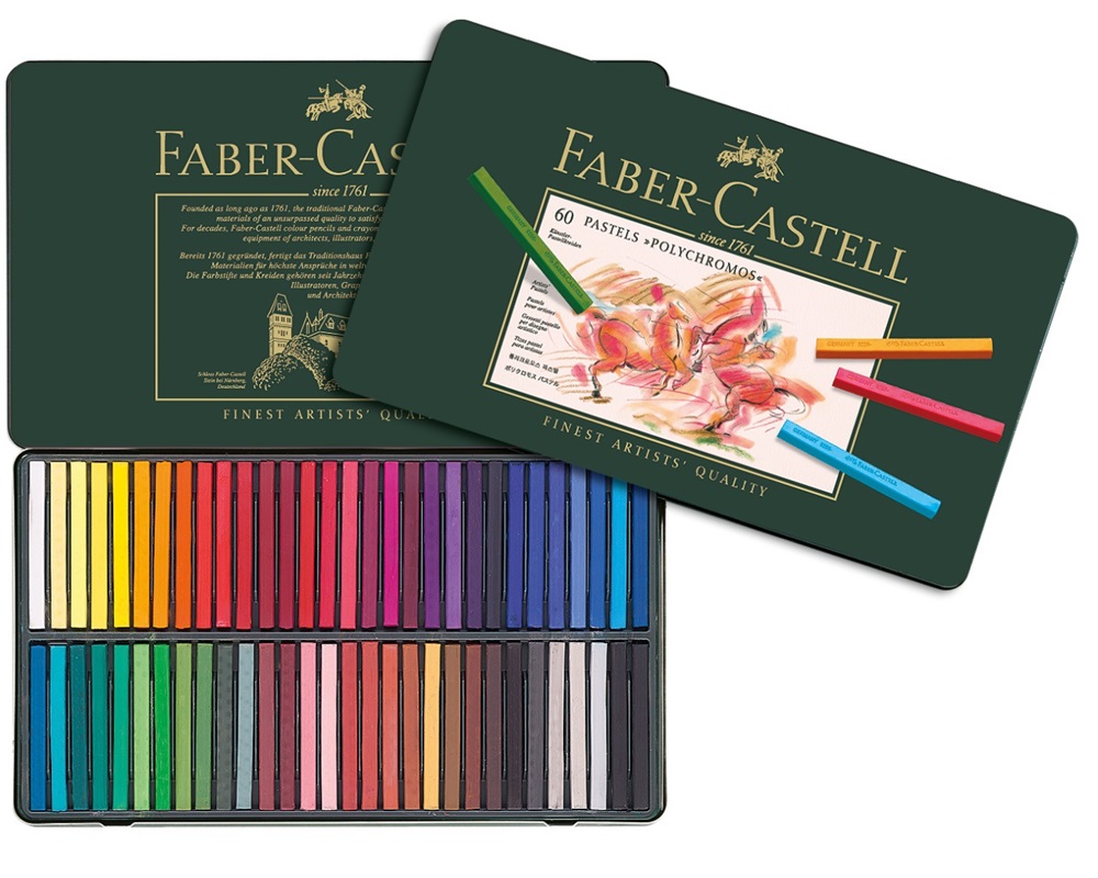 

Набор пастели 60 цветов Faber Castell Polychromos