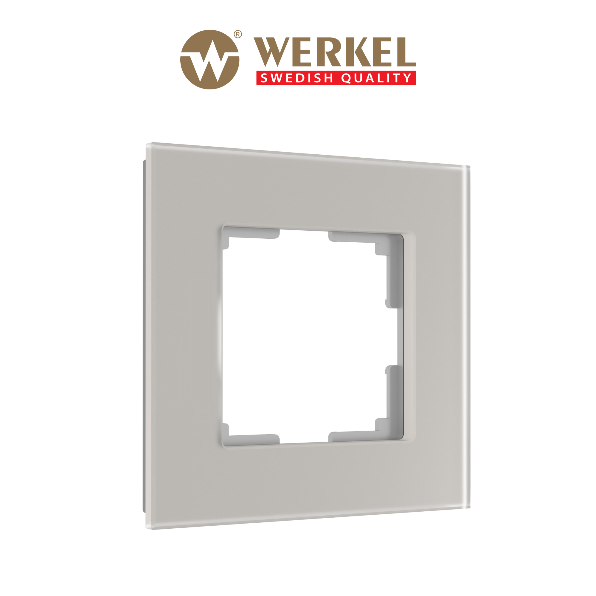 

Рамка для розетки/выключателя на 1 пост Werkel Senso W0013117 дымчатый soft-touch, Серый, Senso