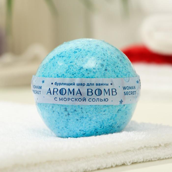 Бомбочка для ванн Aroma Soap Woman Secret, 130 г соль для ванн sensoterapia lavender aroma relax расслабляющая 560 г 6шт