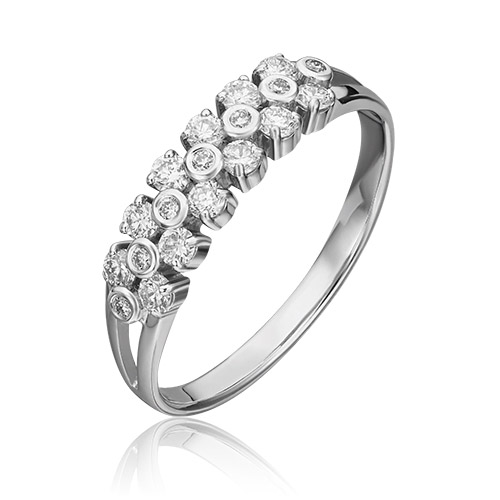 

Кольцо из золота р. 19 PLATINA jewelry 01-0372-00-101-1120-30, бриллиант, 01-0372-00-101-1120-30