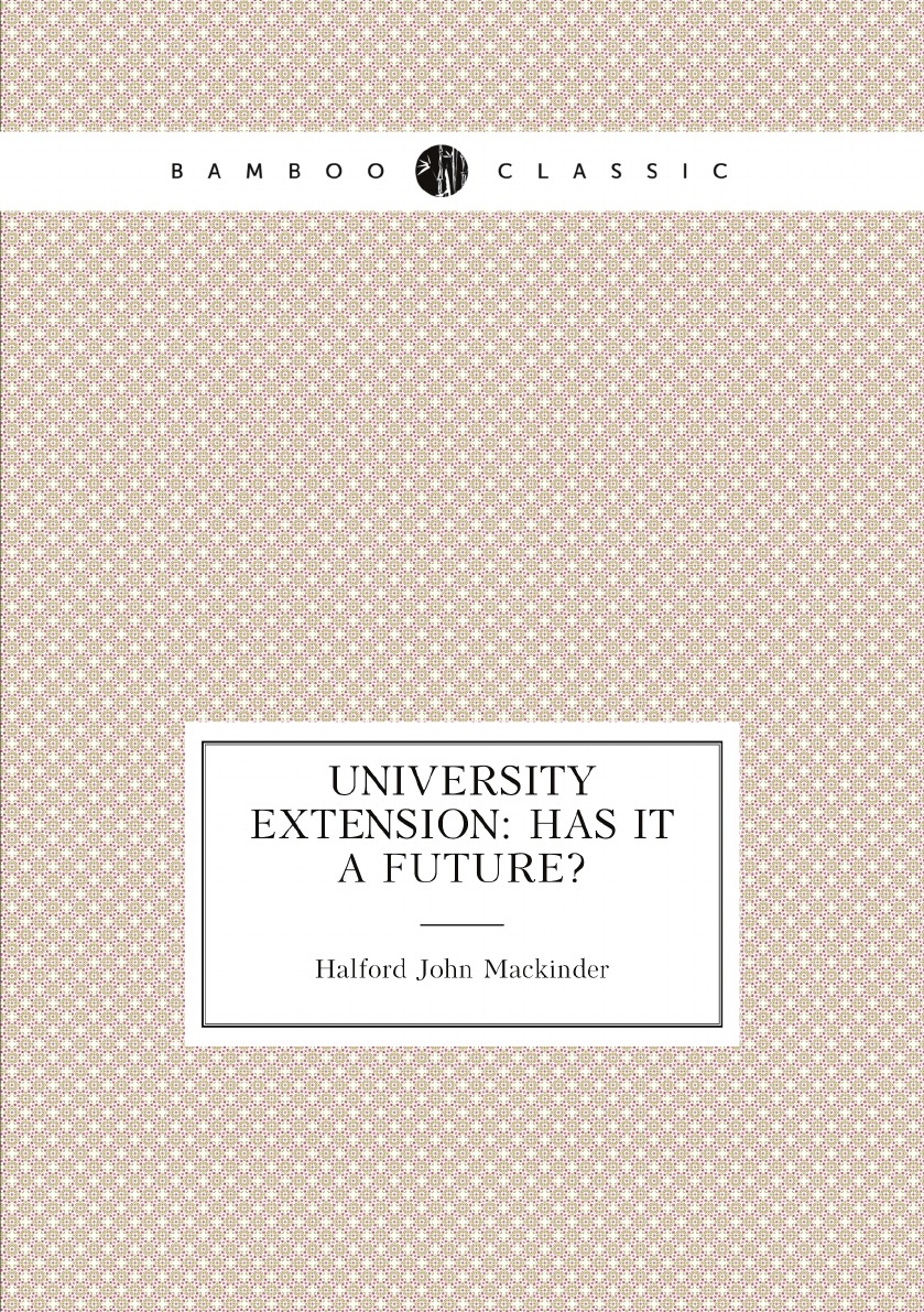 

University extension: has it a future