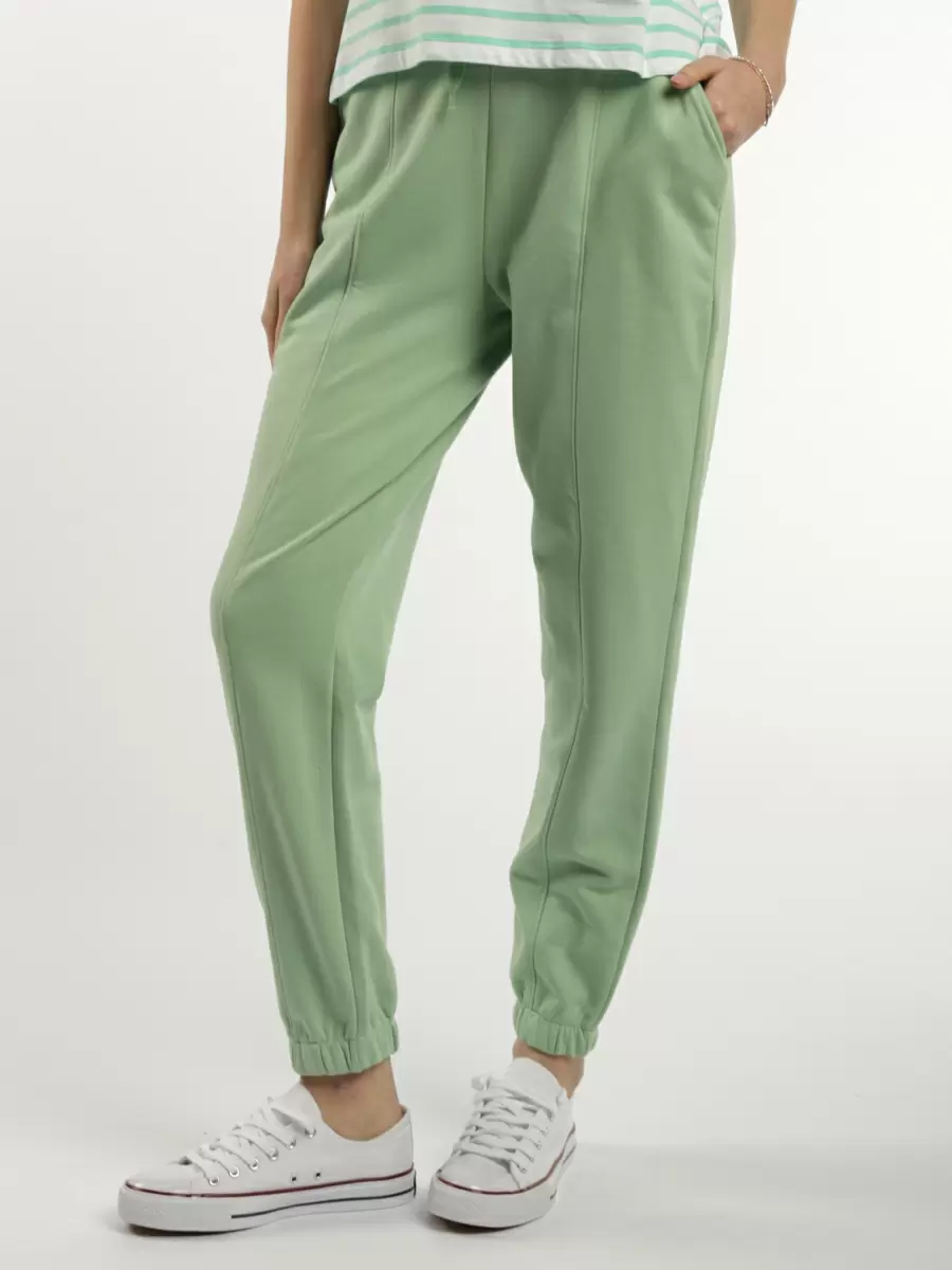 Спортивные брюки женские JOGGY SQ74585 зеленые XS