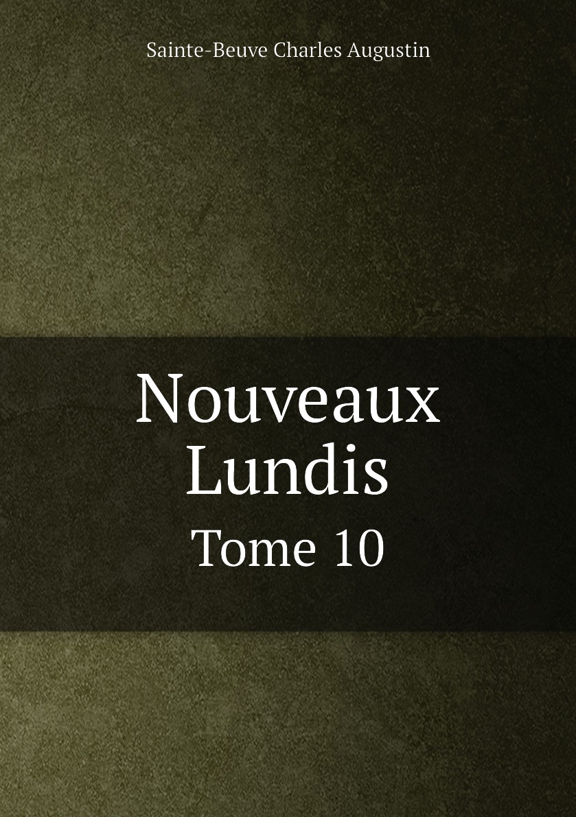 

Nouveaux Lundis