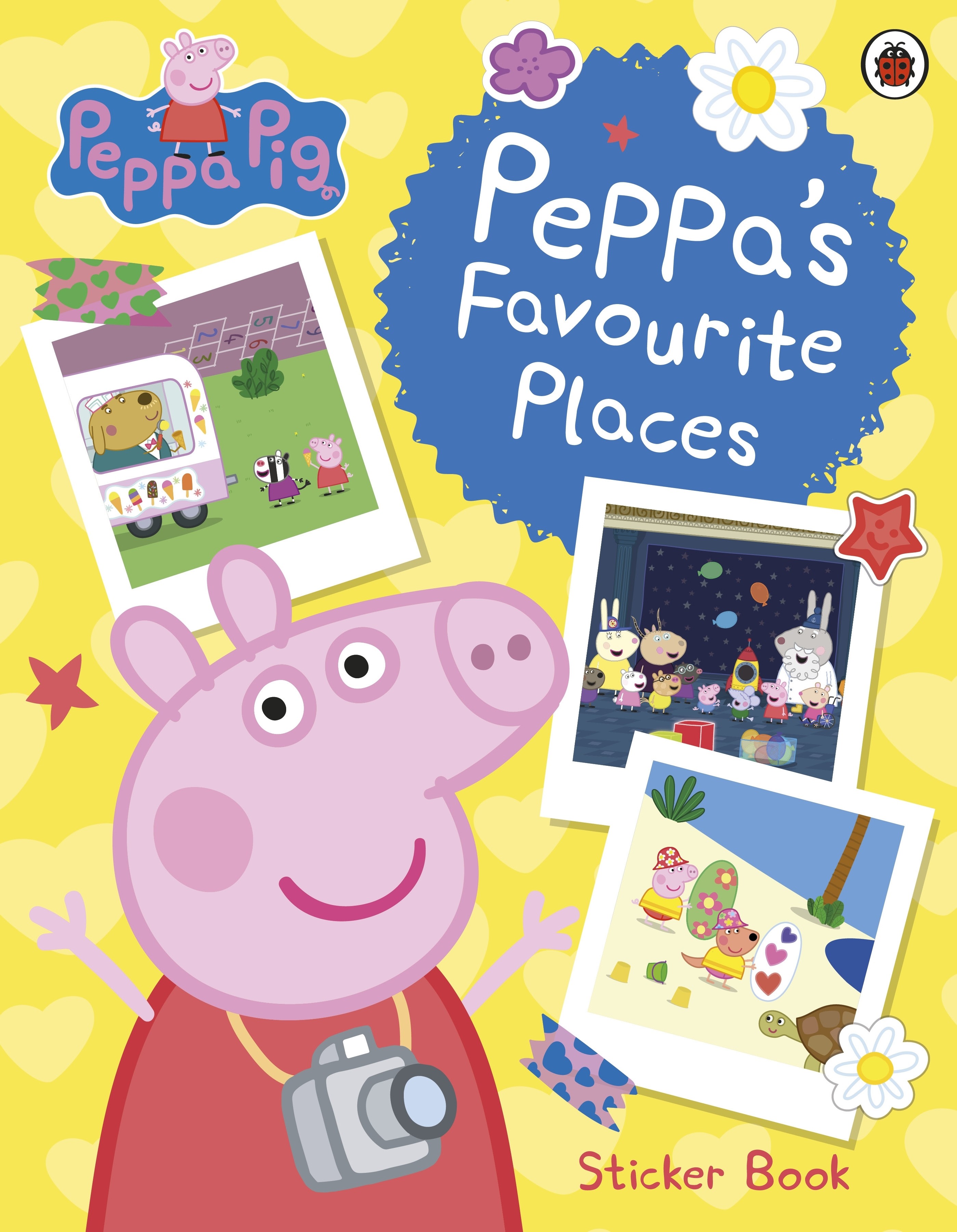 

Peppas Favourite Places. Sticker Scenes Book