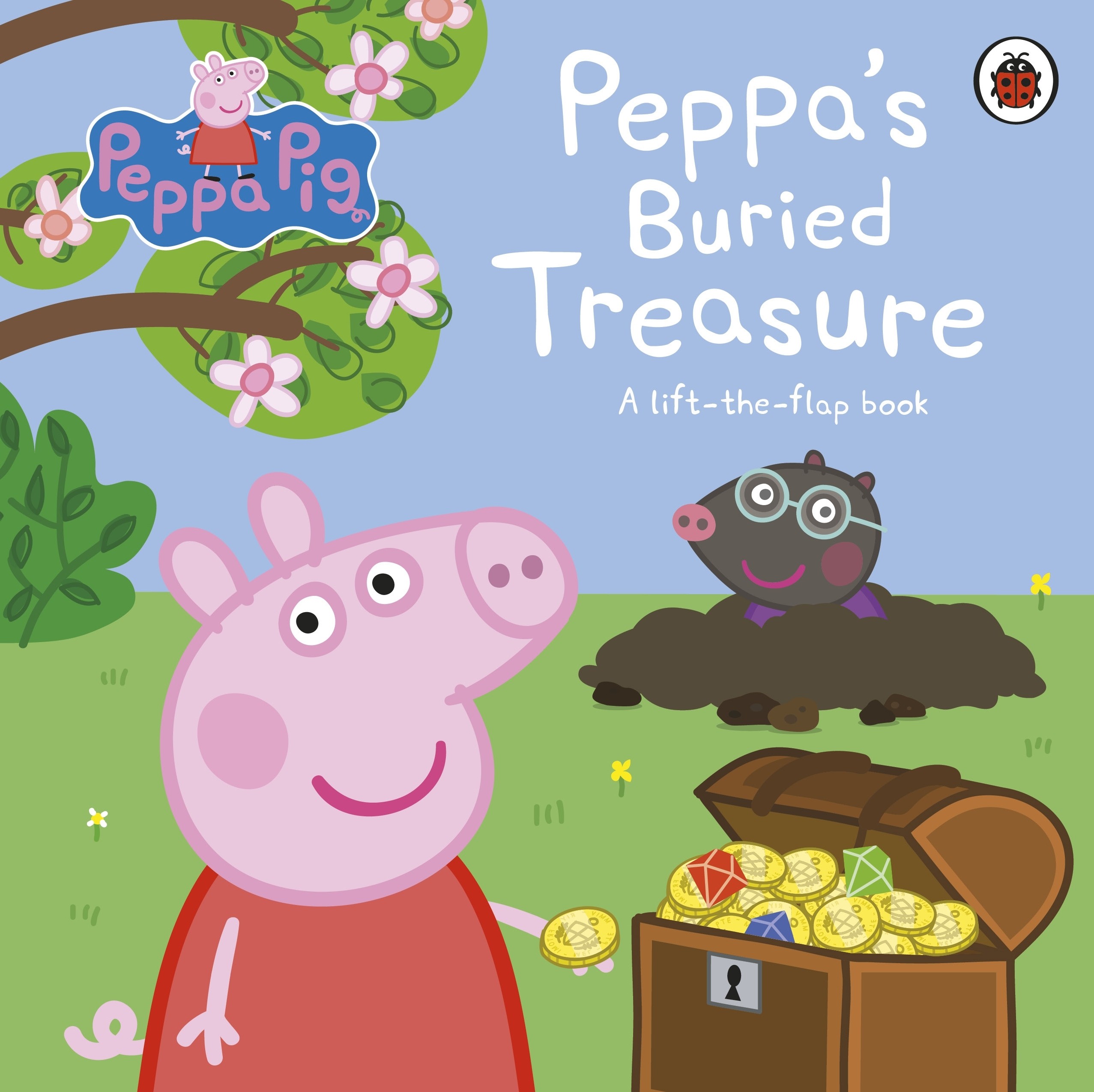 

Peppa's Buried Treasure. A lift-the-flap book