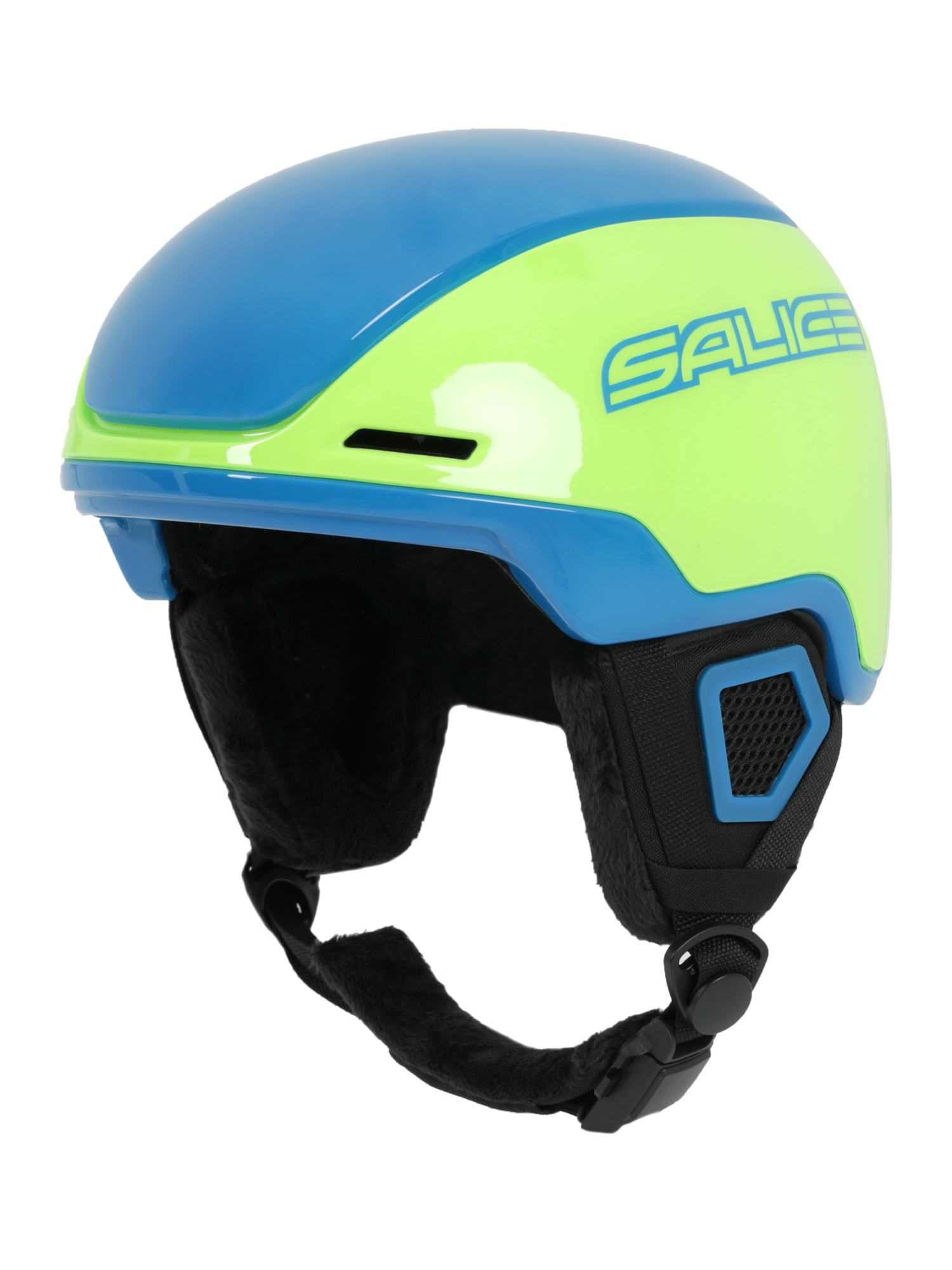 Зимний Шлем Salice 2022-23 Eaglexs Lime Blue (См:52-56)