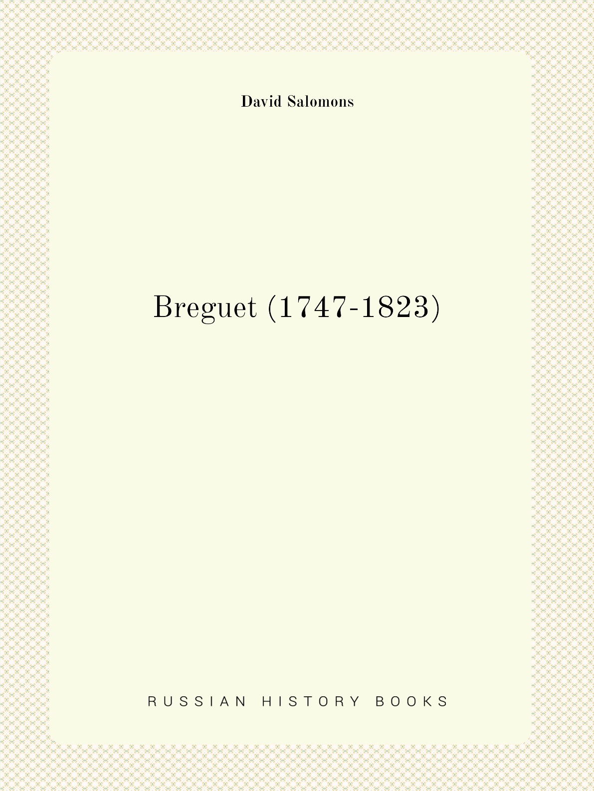 

Breguet (1747-1823)