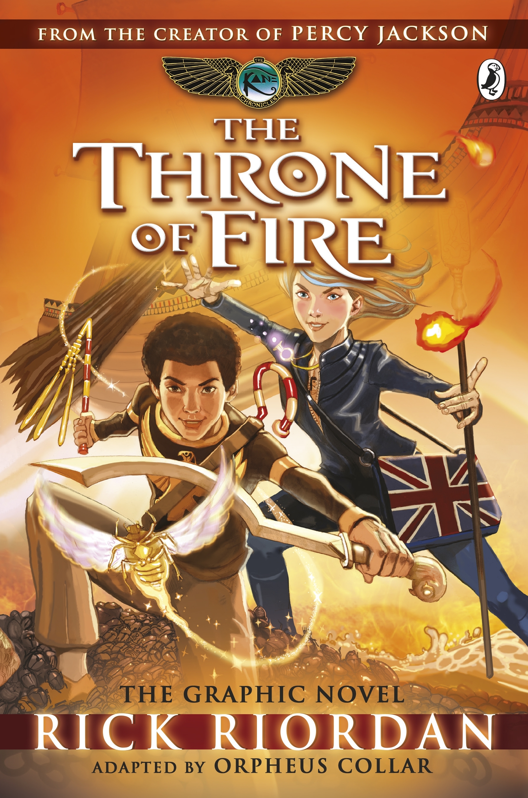 

The Throne of Fire. The Graphic Novel