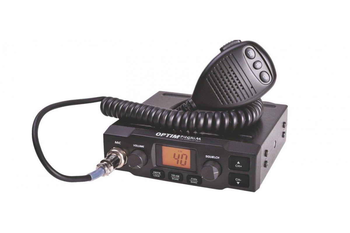 

Рация Optim Pilgrim New версия 4 40 каналов, 2 шумодава, 12-24v, черн.кн, Черный, Pilgrim New