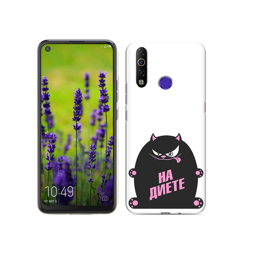 

Чехол MyPads Tocco для Tecno Camon 12 Air на диете, Прозрачный, Tocco