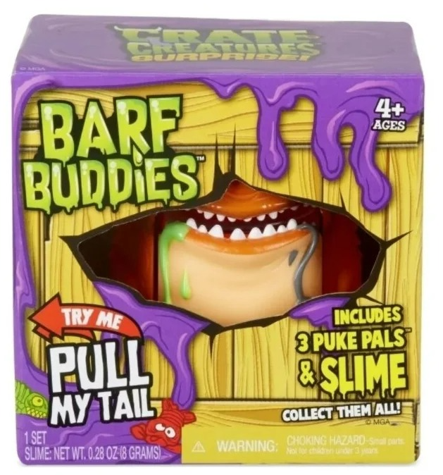 

Игровой набор MGA Entertainment Crate Creatures Barf Buddies Мэти 555063, 555063