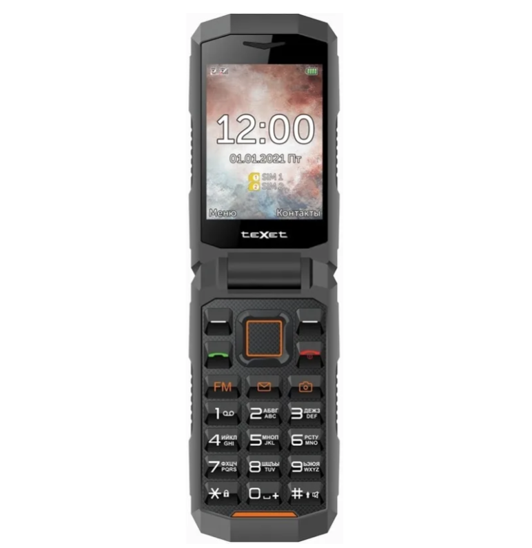 

Сотовый телефон TEXET TM-D411 Black