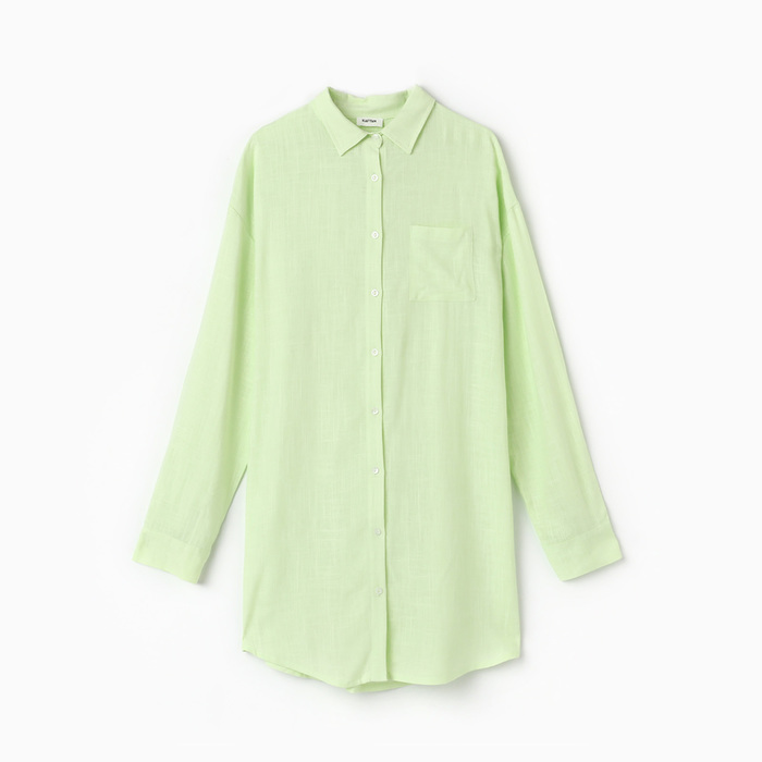 

Рубашка женская KAFTAN Lime series зеленая 40-42 RU, Зеленый, Lime series