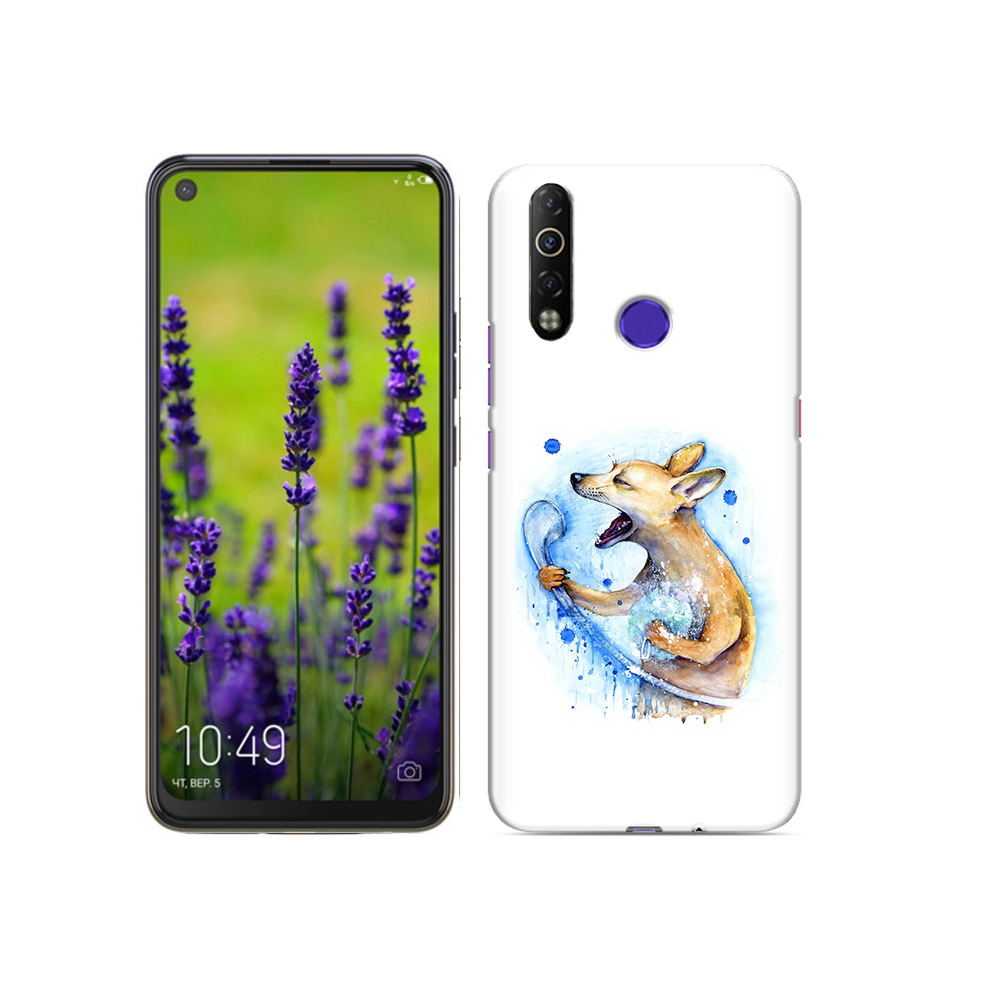 

Чехол MyPads Tocco для Tecno Camon 12 Air пение в душе, Прозрачный, Tocco