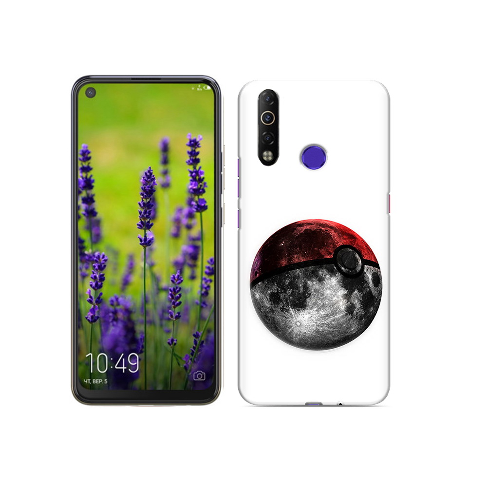 

Чехол MyPads Tocco для Tecno Camon 12 Air планета покебол, Прозрачный, Tocco