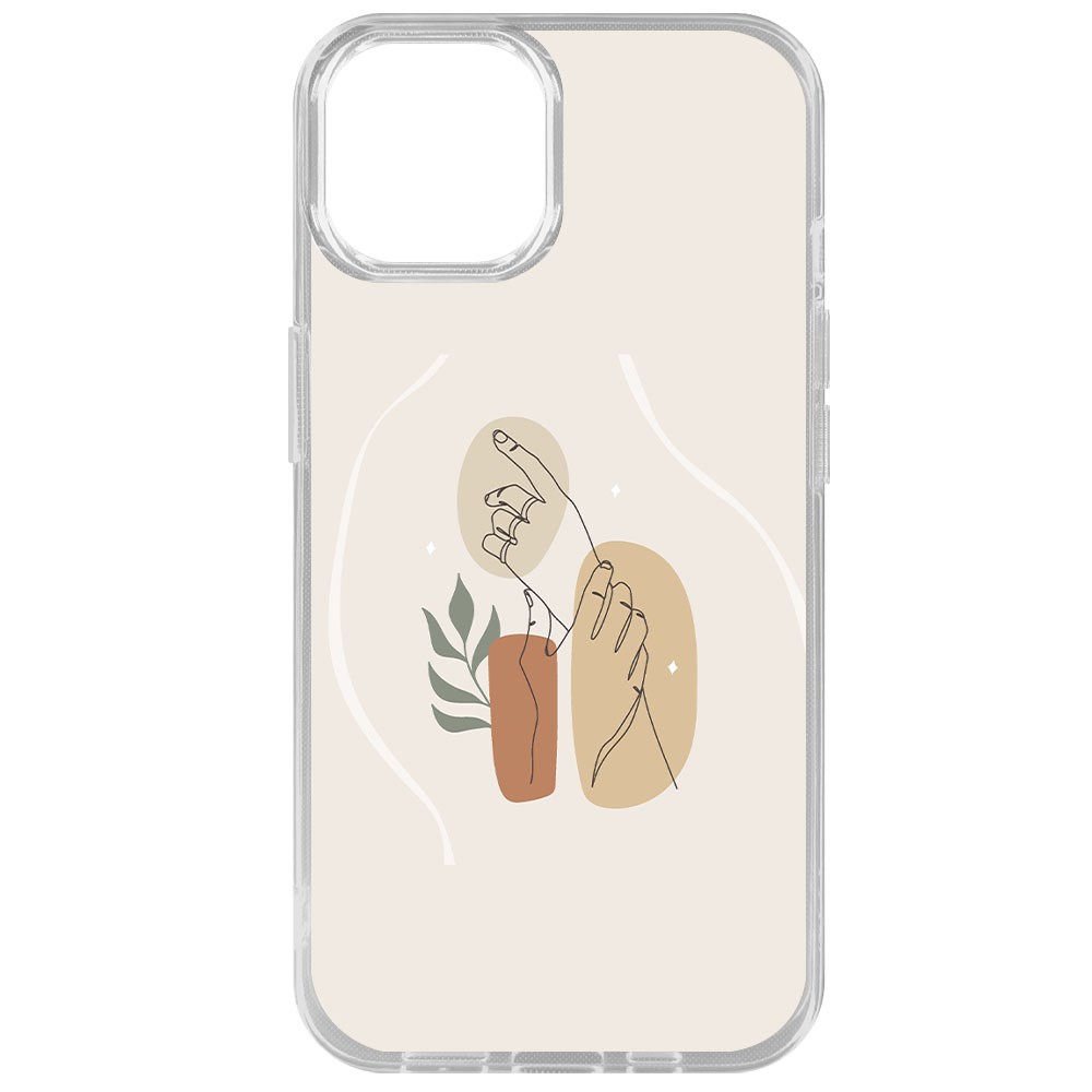 

Чехол-накладка Krutoff Clear Case Тонкость для iPhone 14, Прозрачный