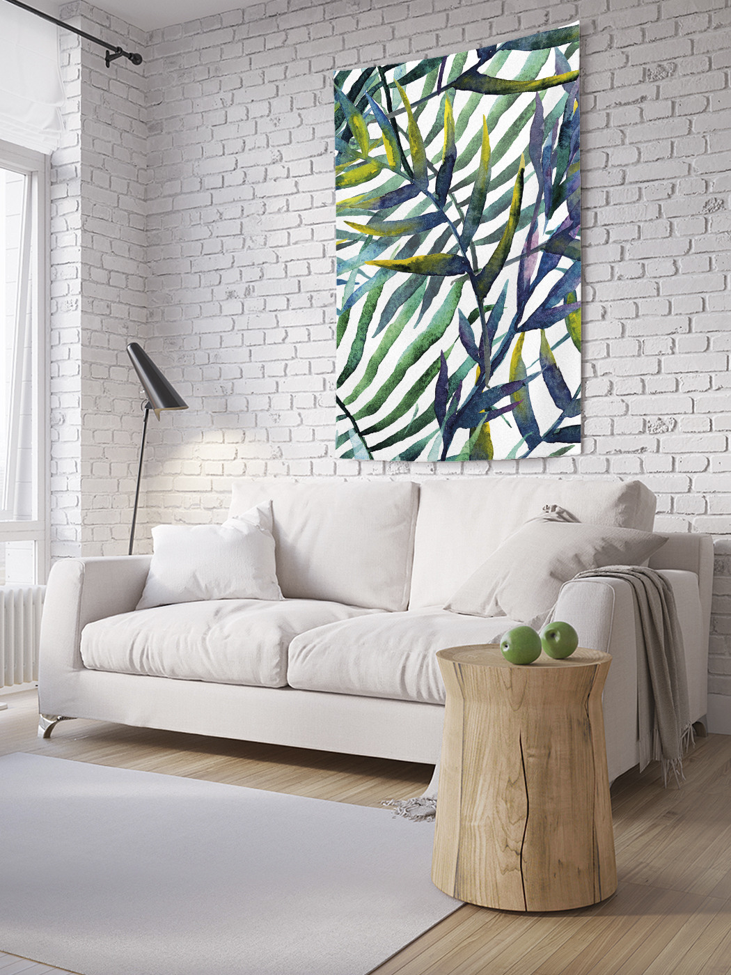 

Вертикальное фотопанно на стену JoyArty Тропическая флора 100x150 см, Тропическая флора