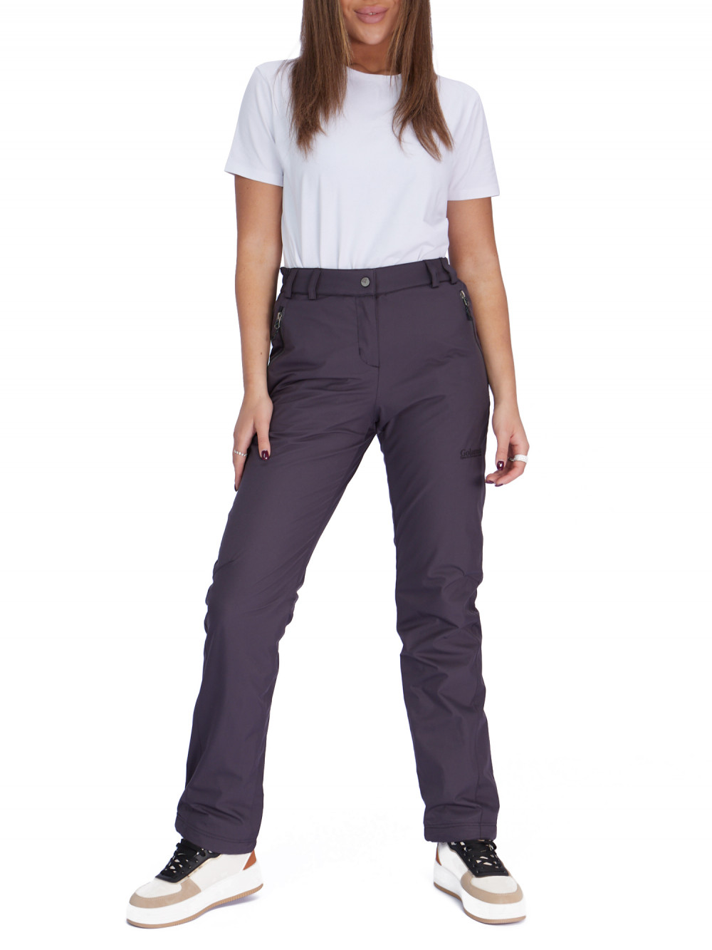 

Спортивные брюки женские NoBrand AD88148 серые M, AD88148