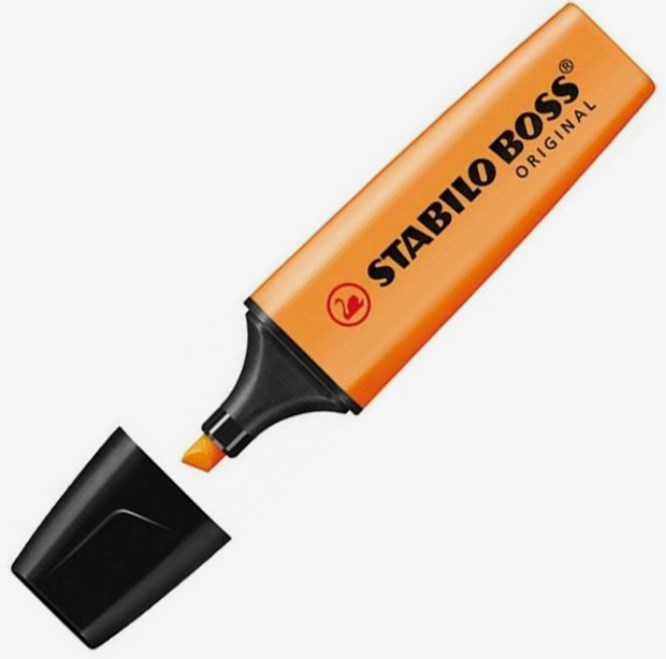 

Текстовыделитель. Stabilo. Boss Original. Оранжевый