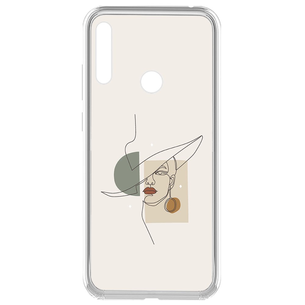 

Чехол-накладка Krutoff Clear Case Стиль для Huawei Y6S
