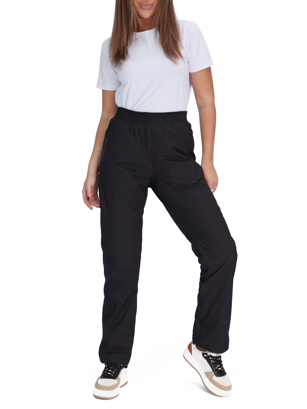 

Спортивные брюки женские NoBrand AD88149 черные XL, Черный, AD88149