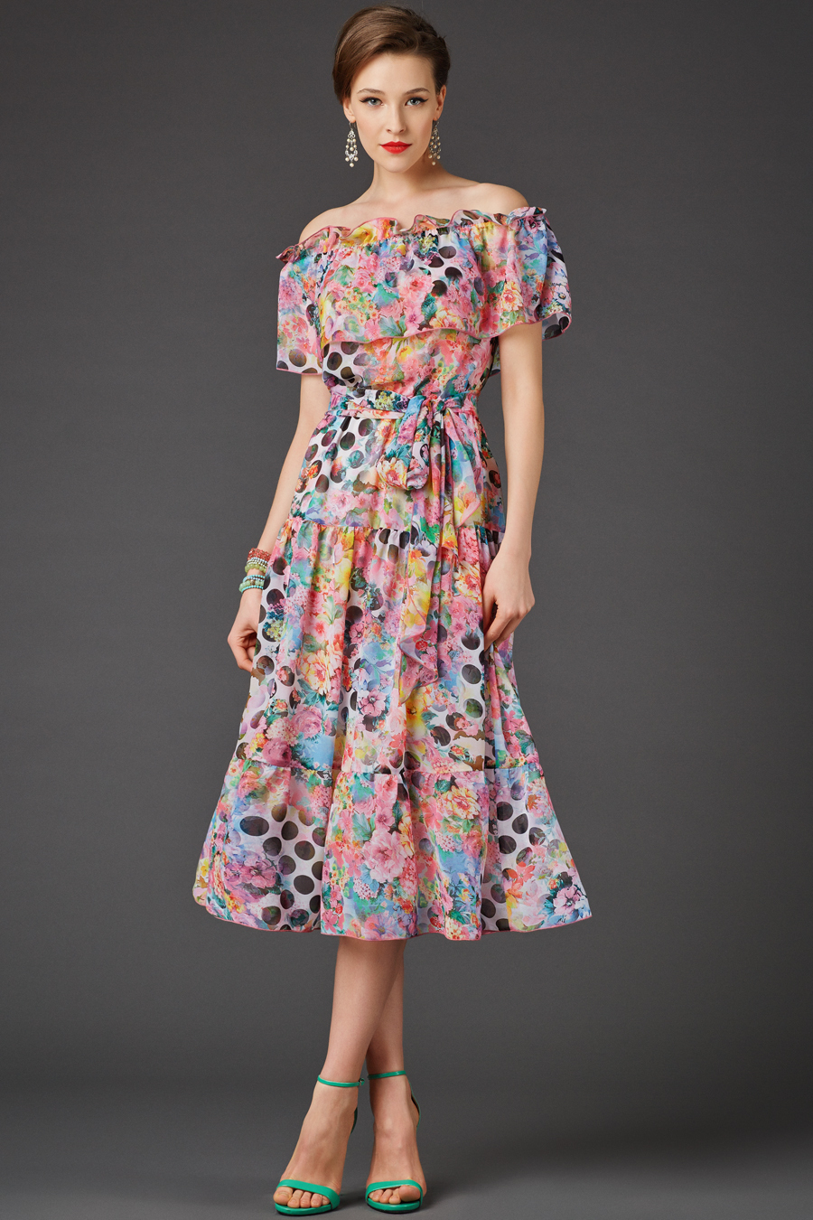 

Платье женское Арт-Деко P-750 розовое 46 RU, P-750