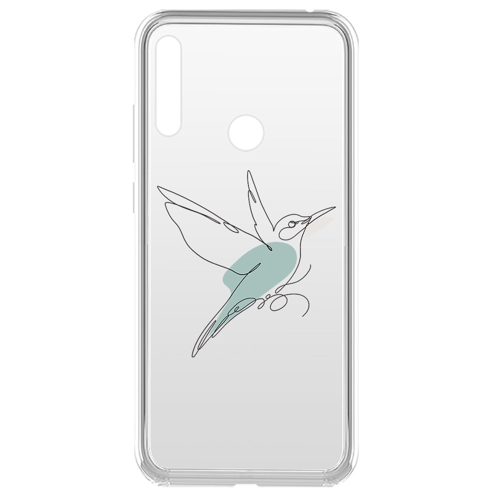 

Чехол-накладка Krutoff Clear Case Легкость для Honor 8A Prime