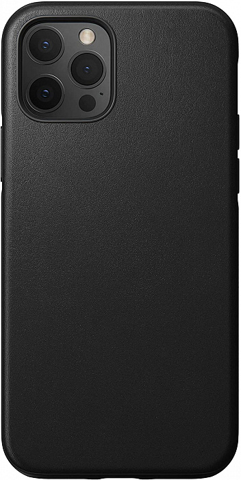 фото Чехол nomad rugged leather (nm21g10r00) для iphone 12/12 pro (black)