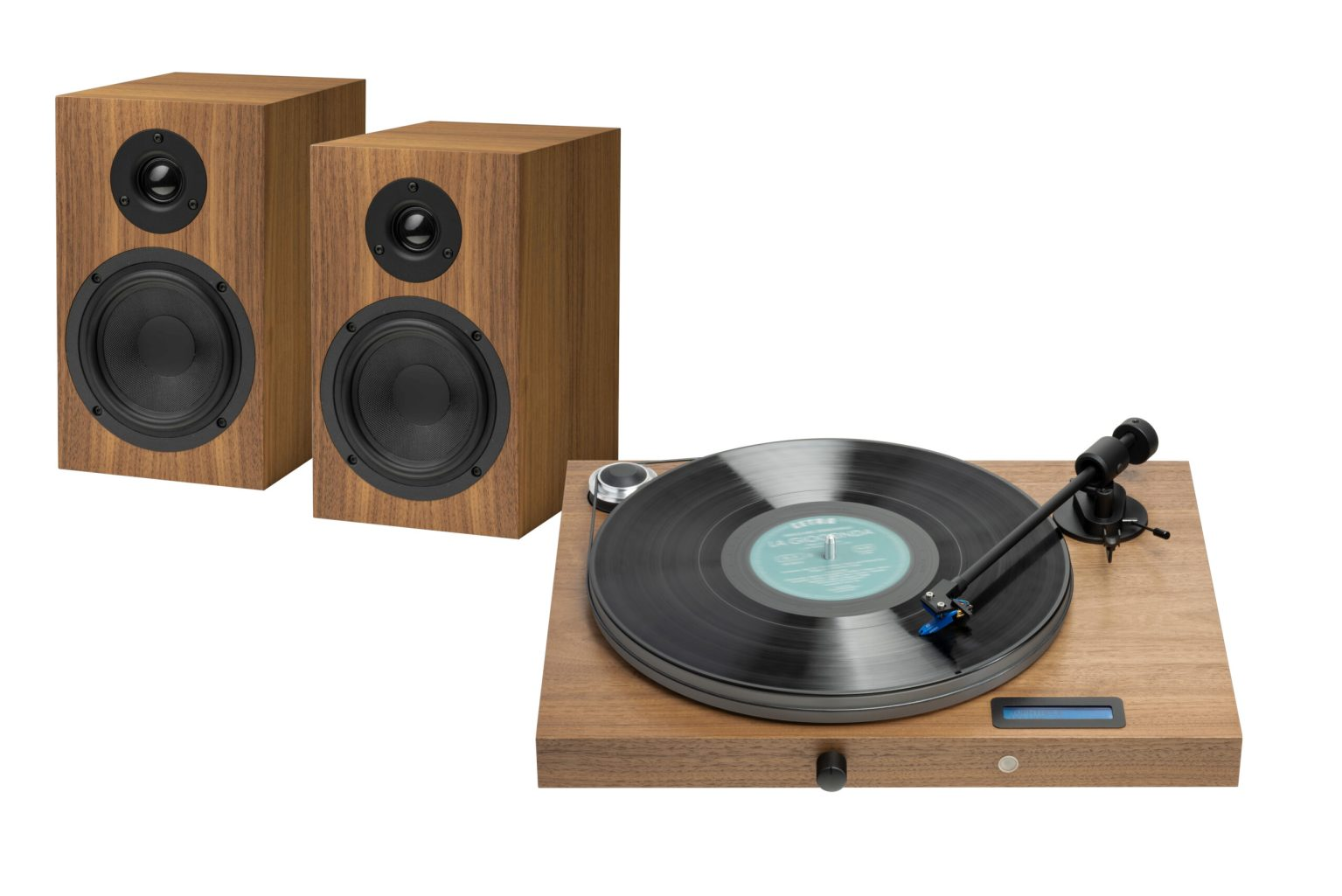 фото Комплект pro-ject set jukebox s2 + speaker box 5 s2 walnut