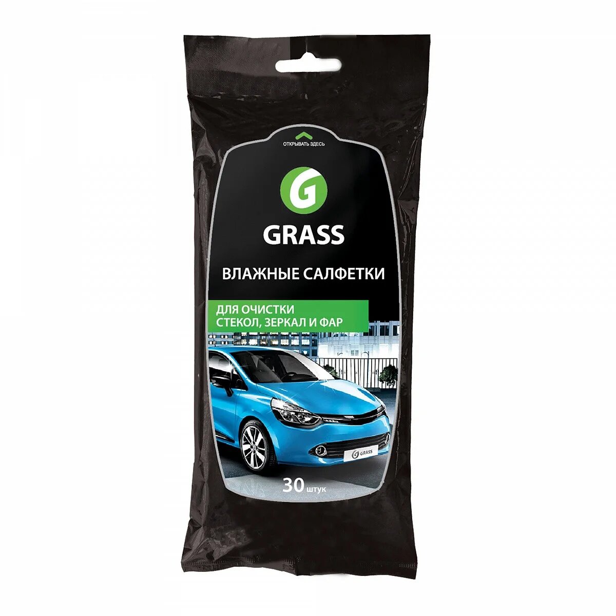 

Набор влажных салфеток для очистки стекол, зеркал и фар, не оставляют разводов, 30 шт., Бесцветный