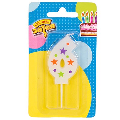 Свеча-цифра 