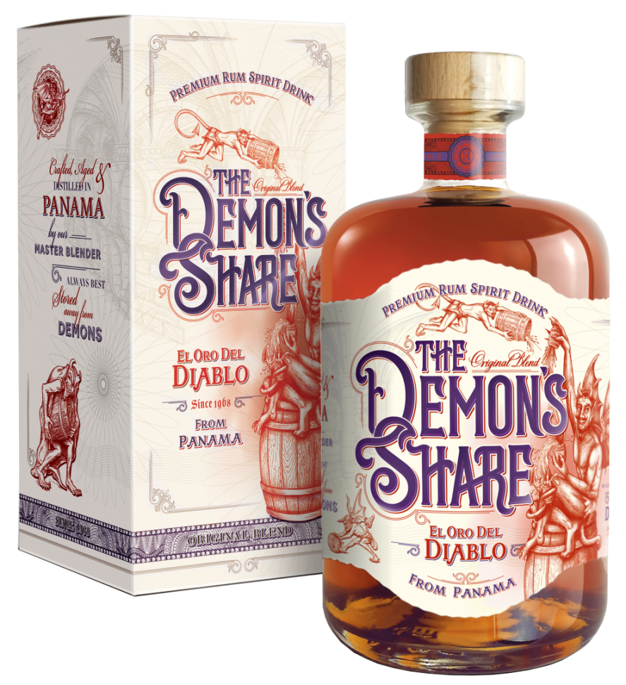 

Ром золотой Bodegas de America The Demon's Share 3 y.o. (gift box) 40% 0,7л