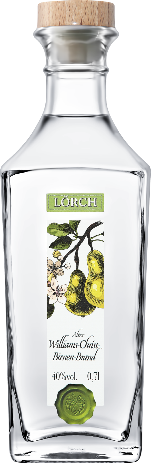 

Дистиллят Bimmerle Lorch Alter Williams-Christ-Birnen-Brand 40% 0,7л