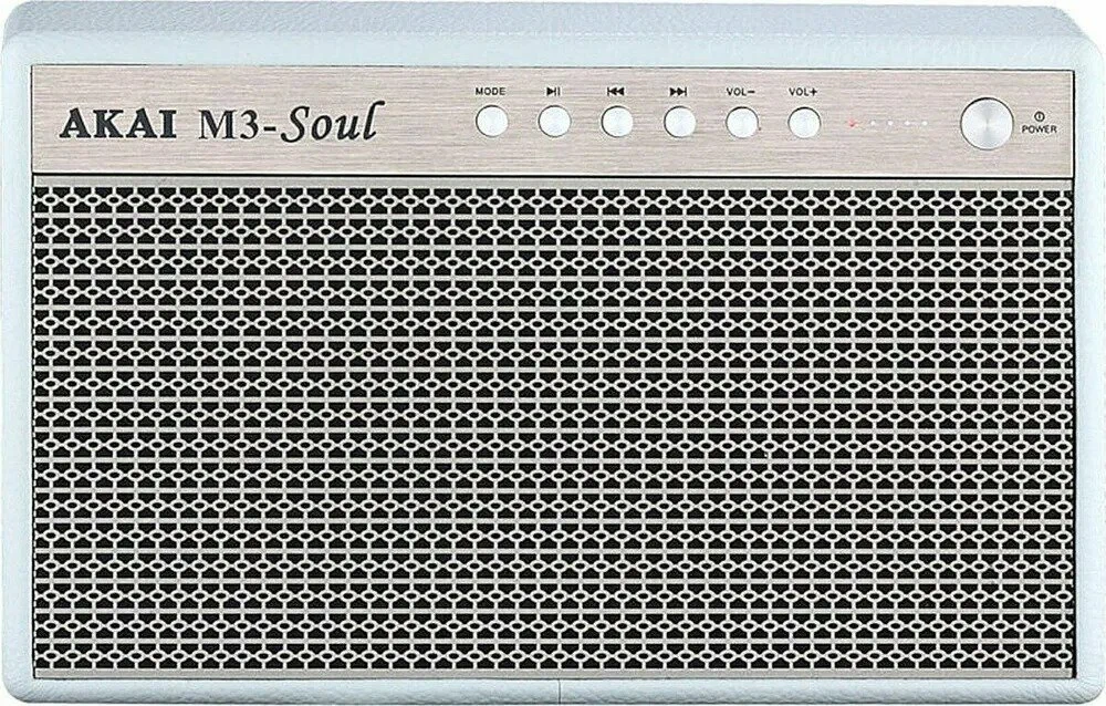 

Портативная колонка AKAI M3 Soul White Beige, M3 Soul White