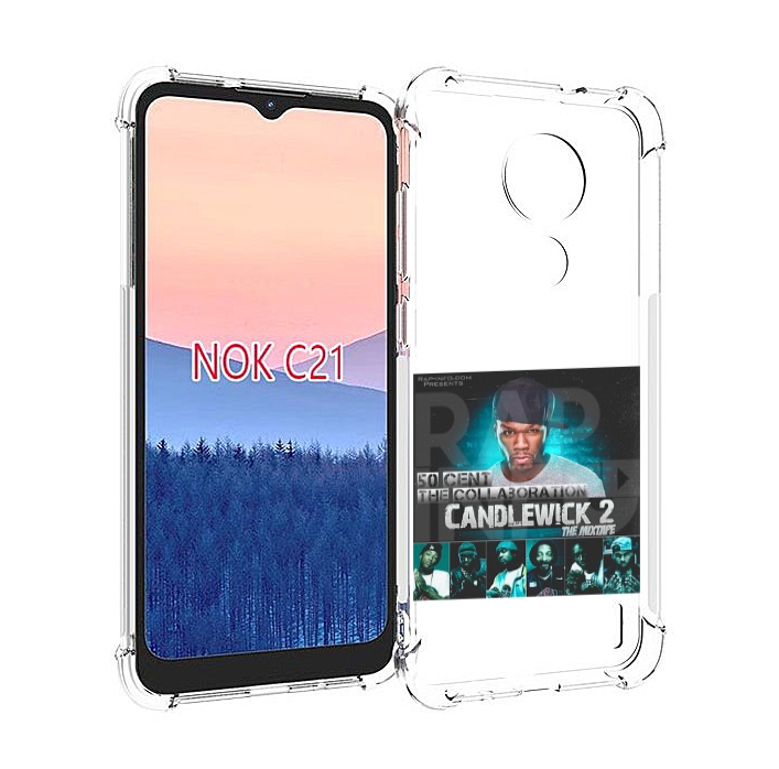 

Чехол MyPads 50 Cent - CandleWick 2 для Nokia C21, Прозрачный, Tocco
