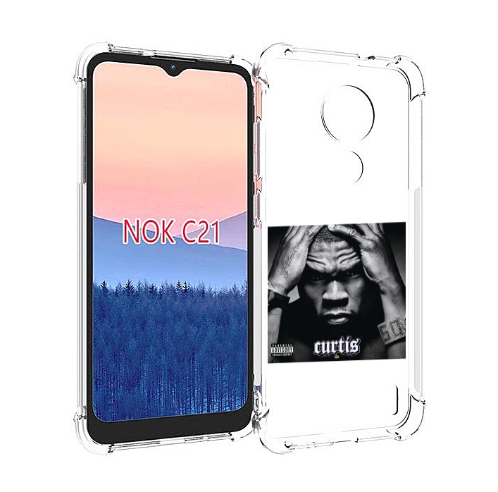 

Чехол MyPads 50 Cent - Curtis для Nokia C21, Прозрачный, Tocco
